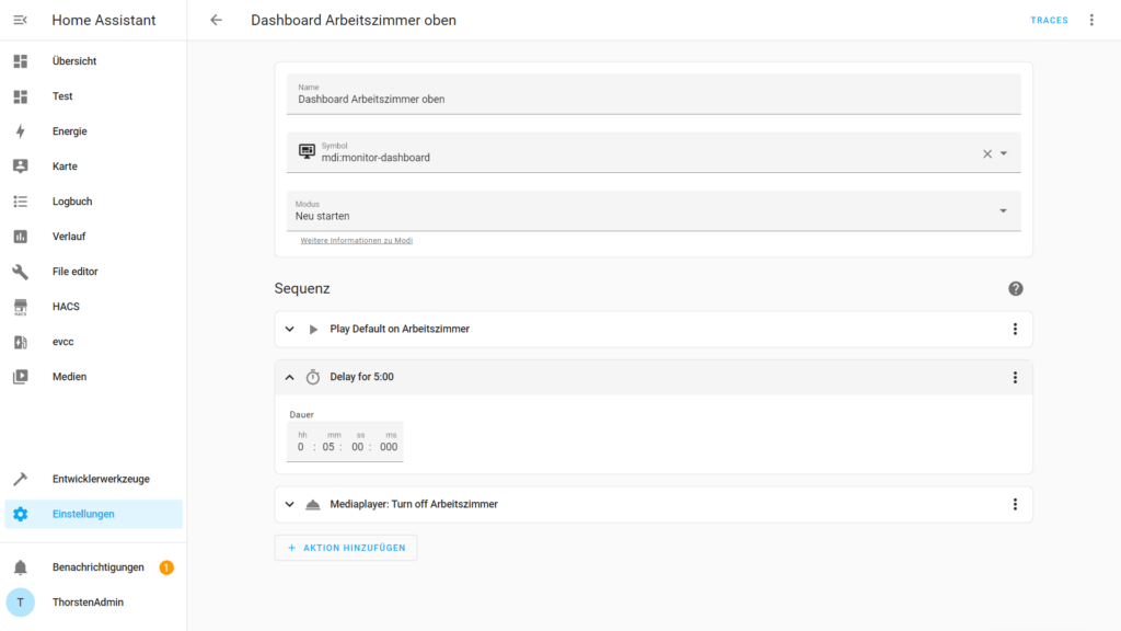 Warten auf den Ablauf der Zeit