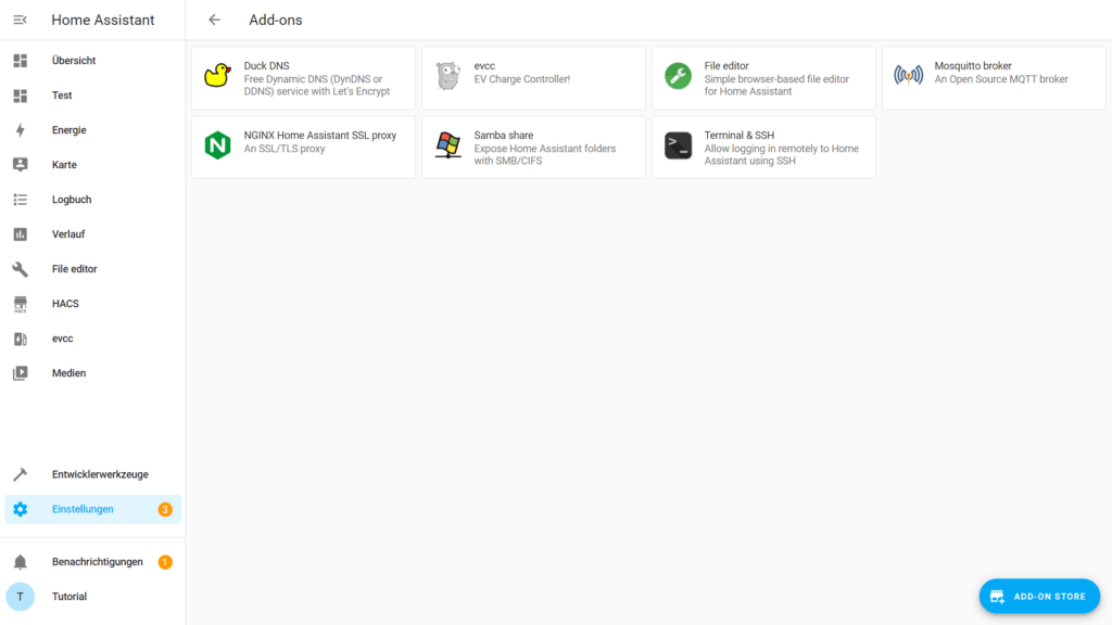 Home Assistant Addon Store