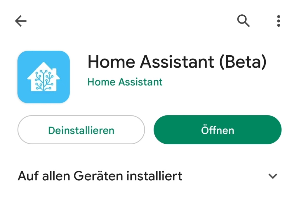 Home Assistant Companion App