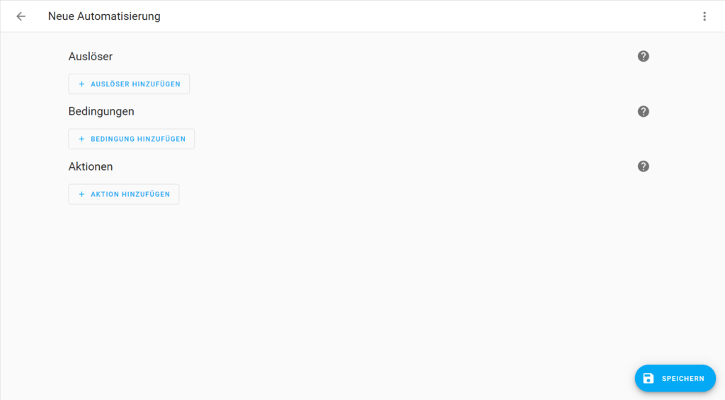 Neue Automatisierung