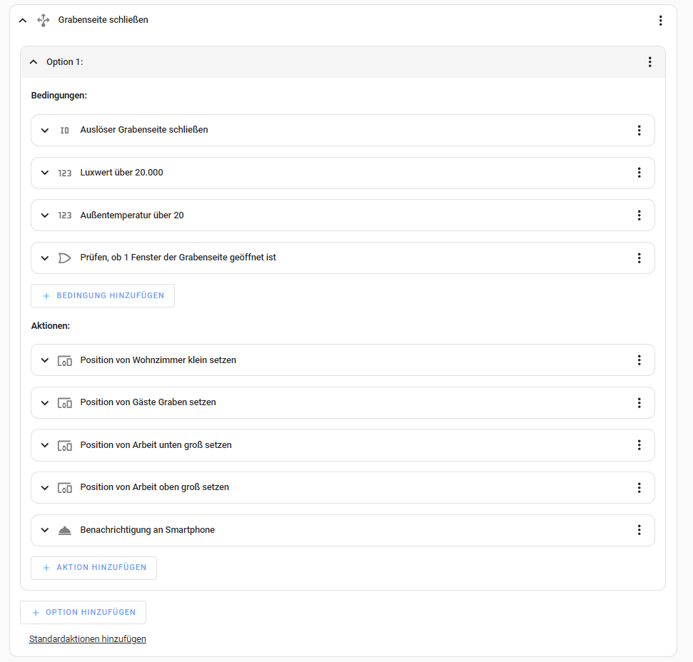 Grabenseite schließen