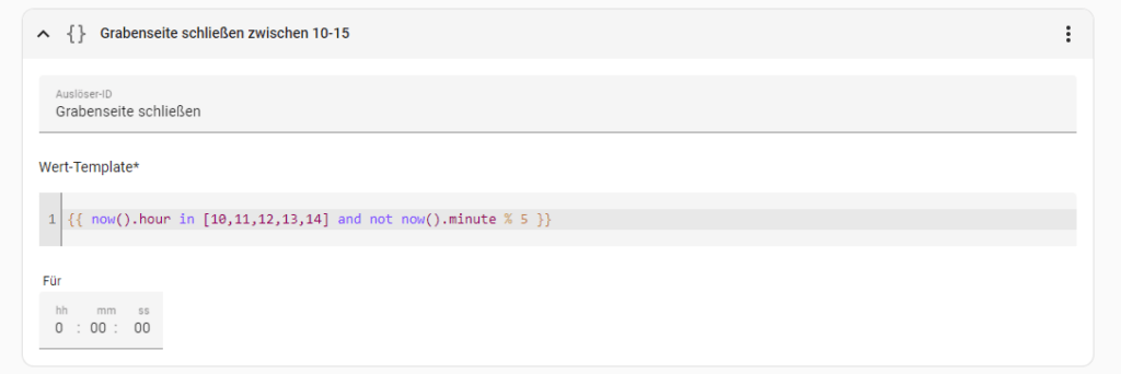 Grabenseite schließen