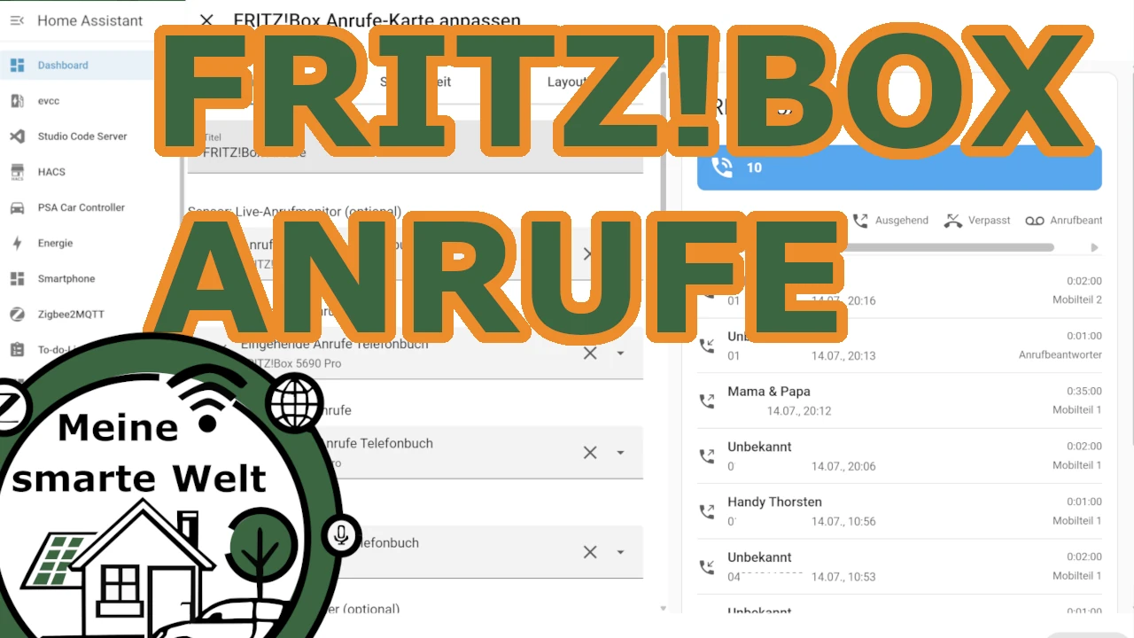Fritz!Box Anrufe