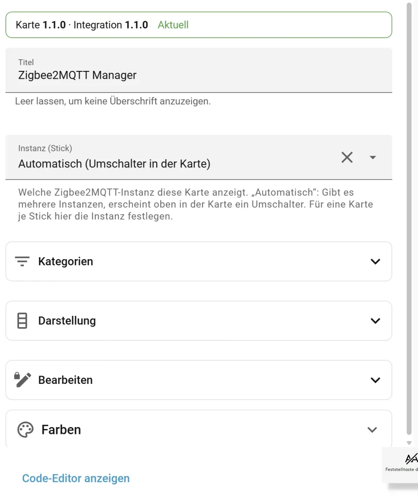 Zigbee2mqtt Manager UI